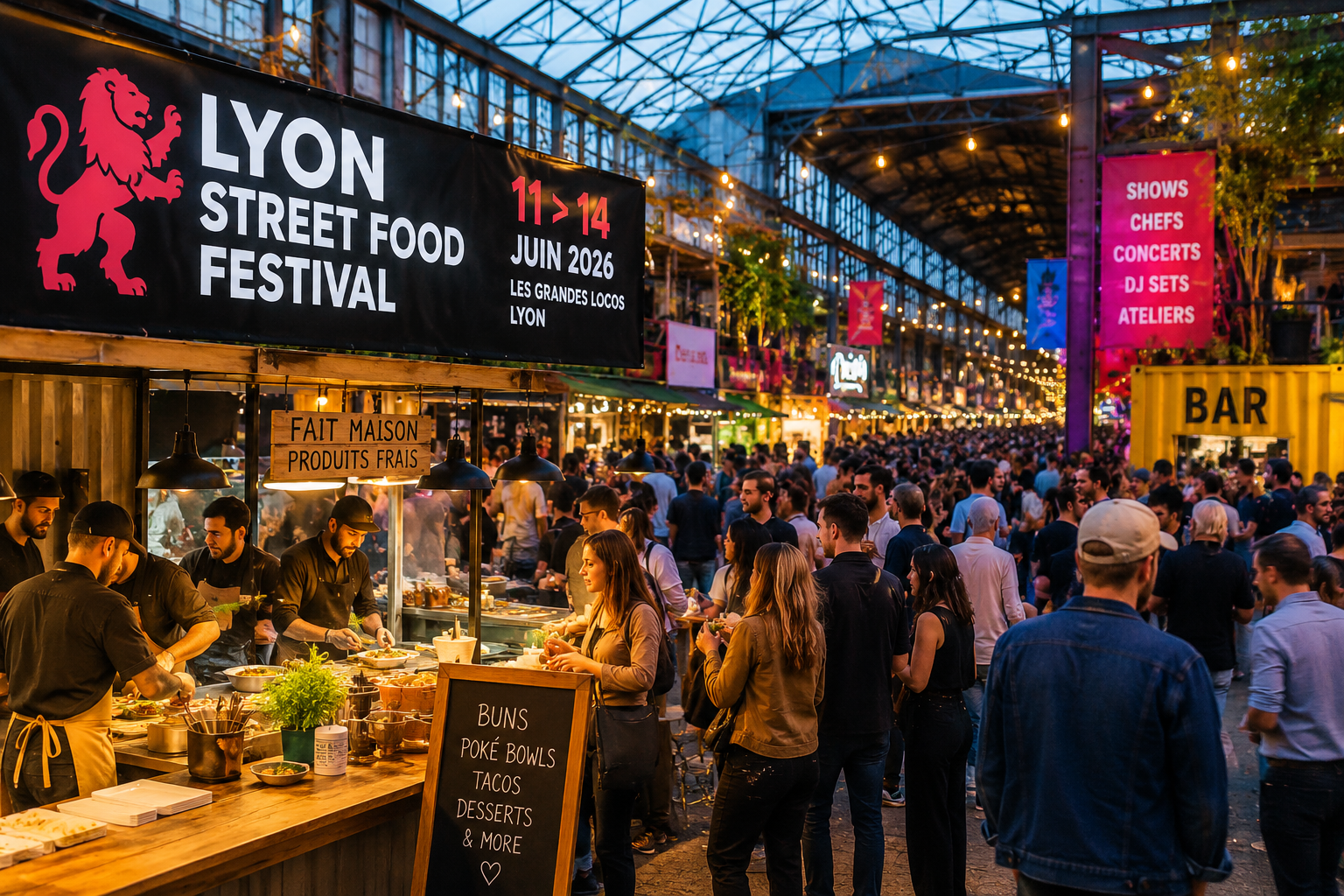 Lyon Street Food Festival 2026 : programme, tarifs, dates et nos conseils pour en profiter