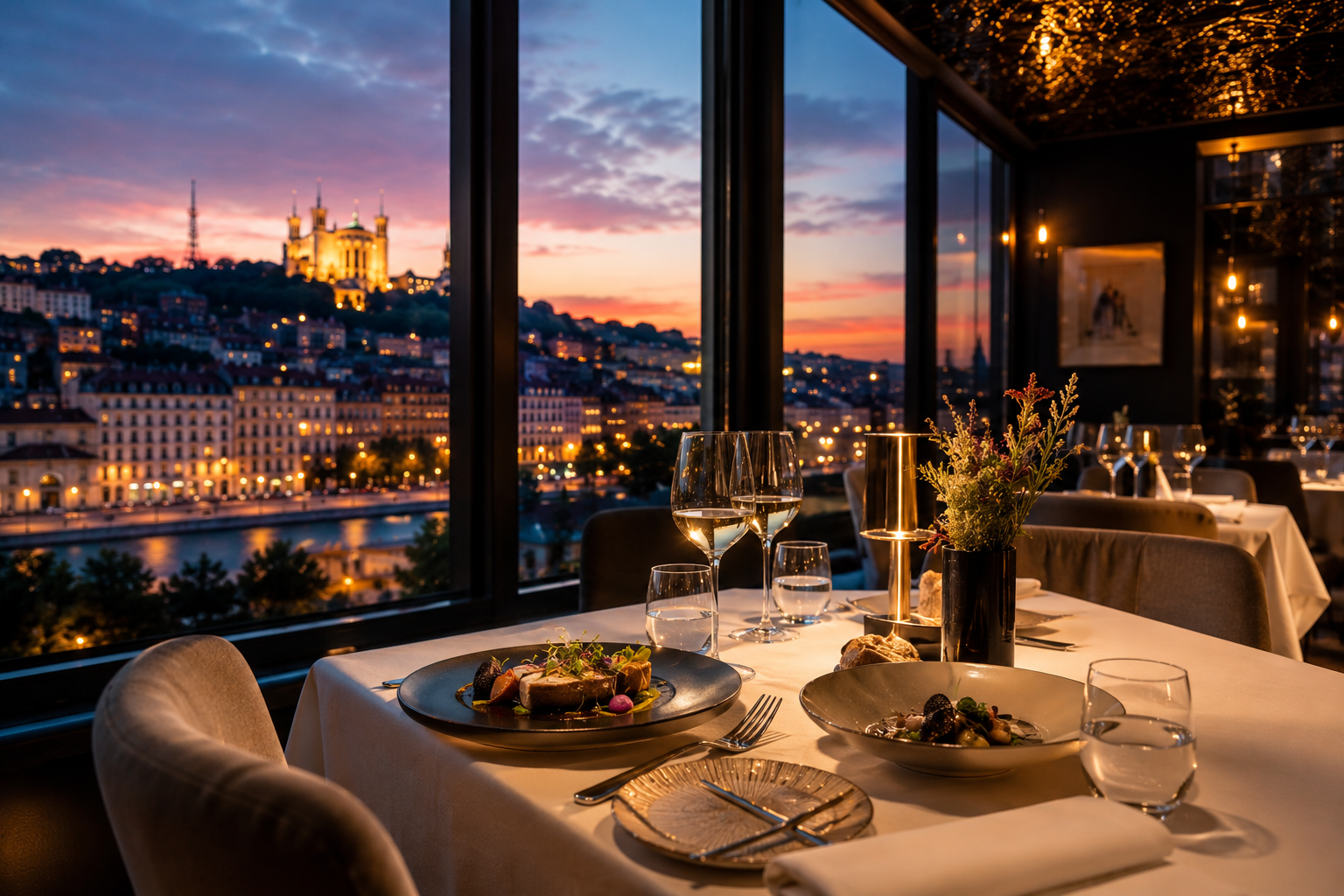 Restaurants gastronomiques à Lyon : les tables incontournables